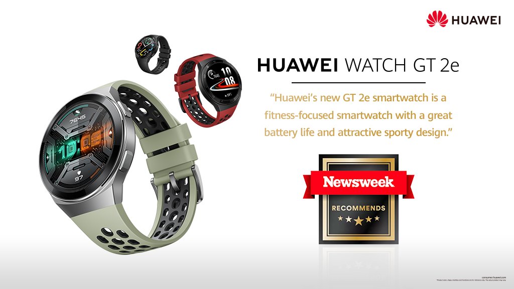 Huawei Watch GT 2e Review - NewsWeek