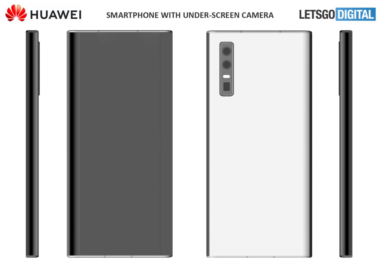 Huawei's under-screen camera phone patent leaked