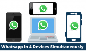 Whatsapp in 4 devices at the same time soon