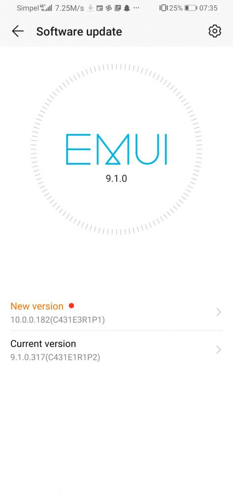 Honor 9X EMUI 10.0.0.182