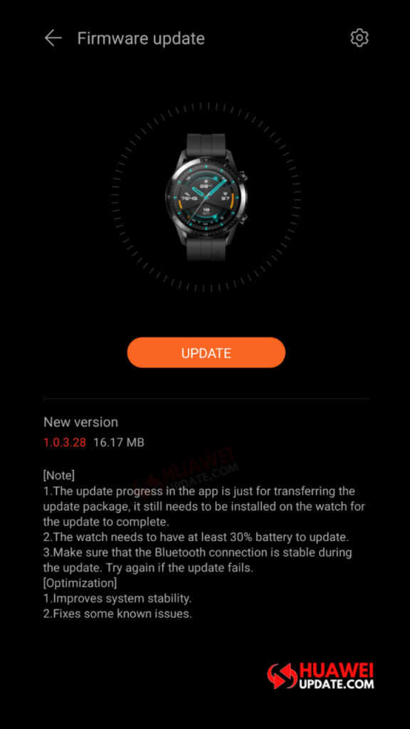 Huawei Watch GT 2e 1.0.3.28