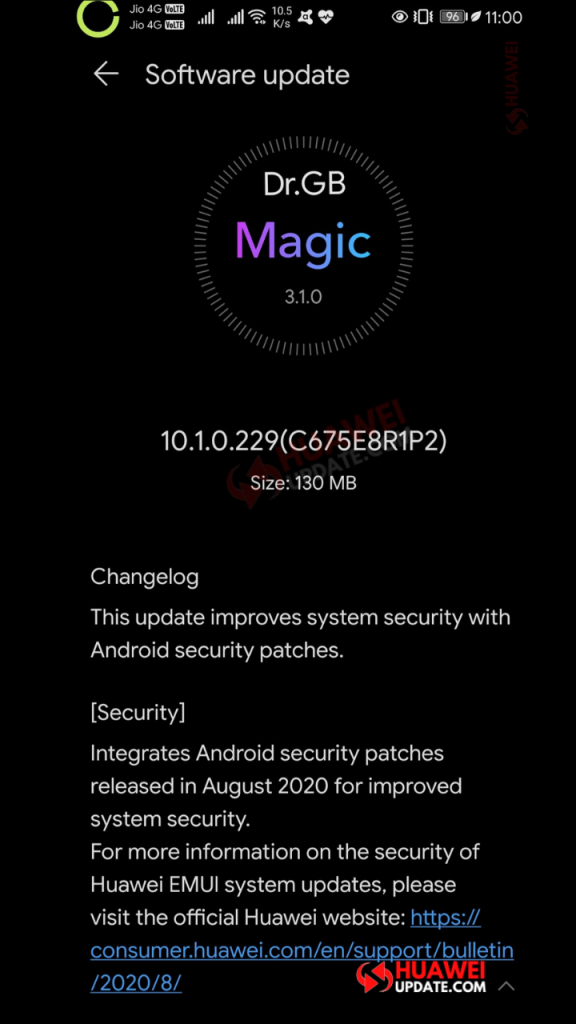 Honor View 20 (V20) Magic UI 3.1 v10.1.0.229