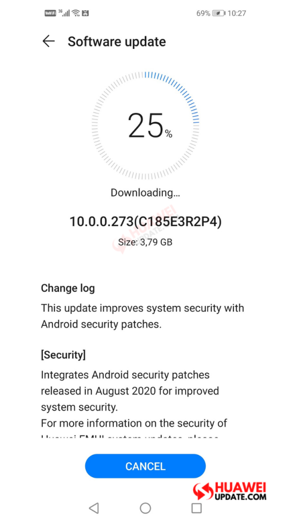 Huawei P30 Lite EMUI 10.0.0.273