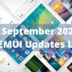 September 2020 EMUI 10.1 and EMUI 10 update list