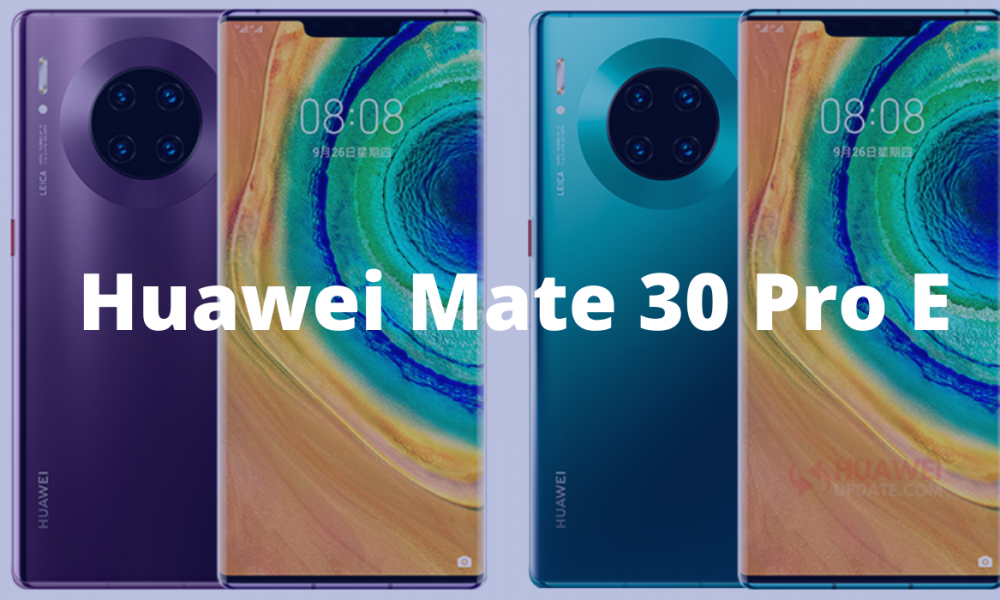 Huawei Mate 30 Pro E