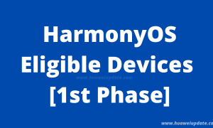 HarmonyOS first phase eligible devices