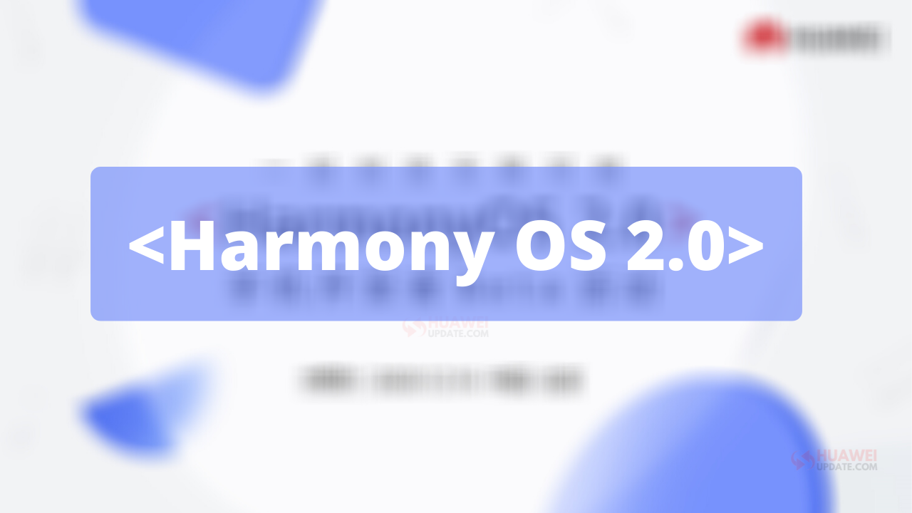 HarmonyOS 2.0 Mobile Beta