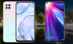 Huawei Nova 6 SE and Honor V20