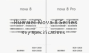 Huawei Nova 8 Series Specs