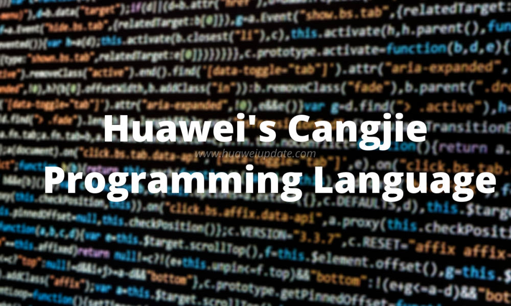 Cangjie Huawei