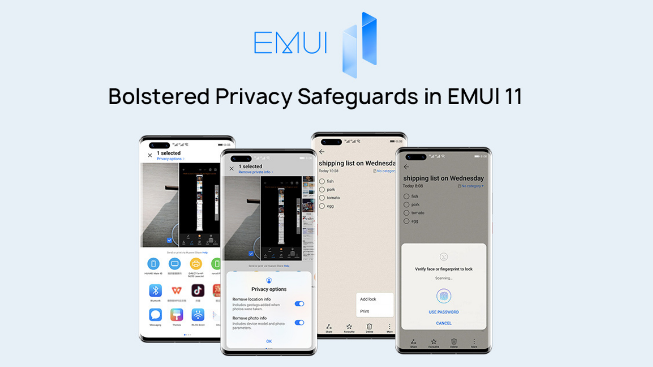EMUI 11 Privacy Safeguards