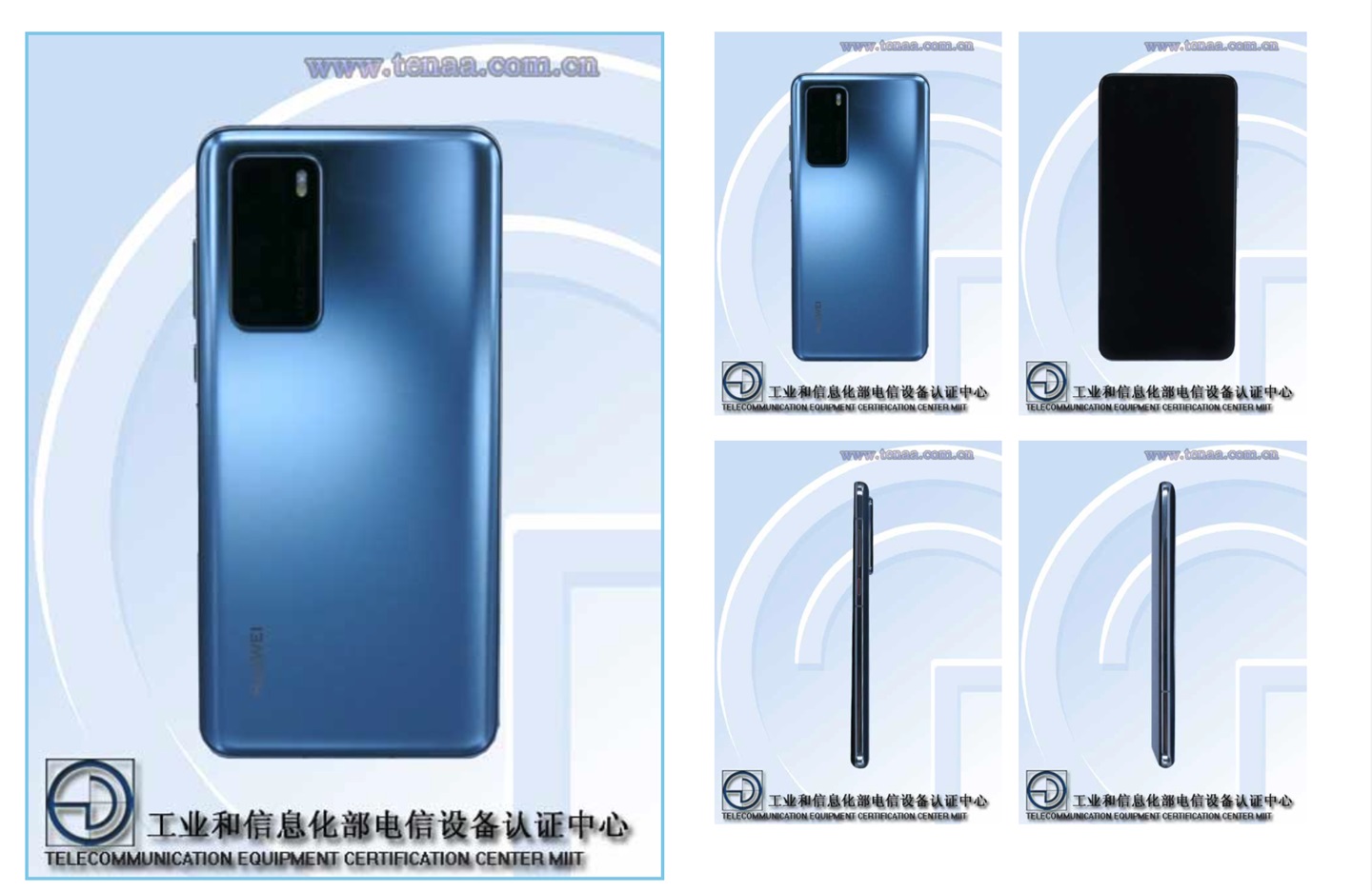 Huawei P40 4G TENAA -2