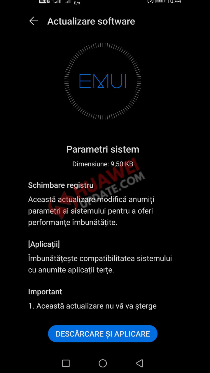 Huawei P40 Lite 5G small update