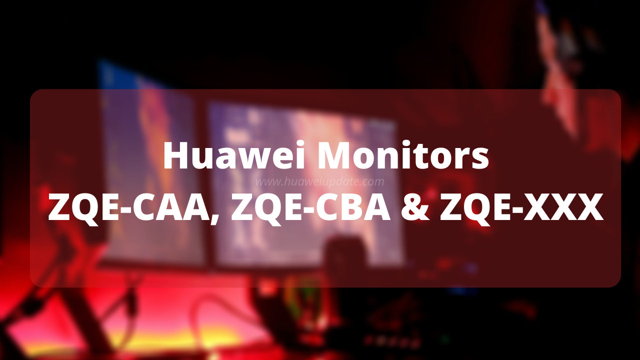 Huawei new monitors