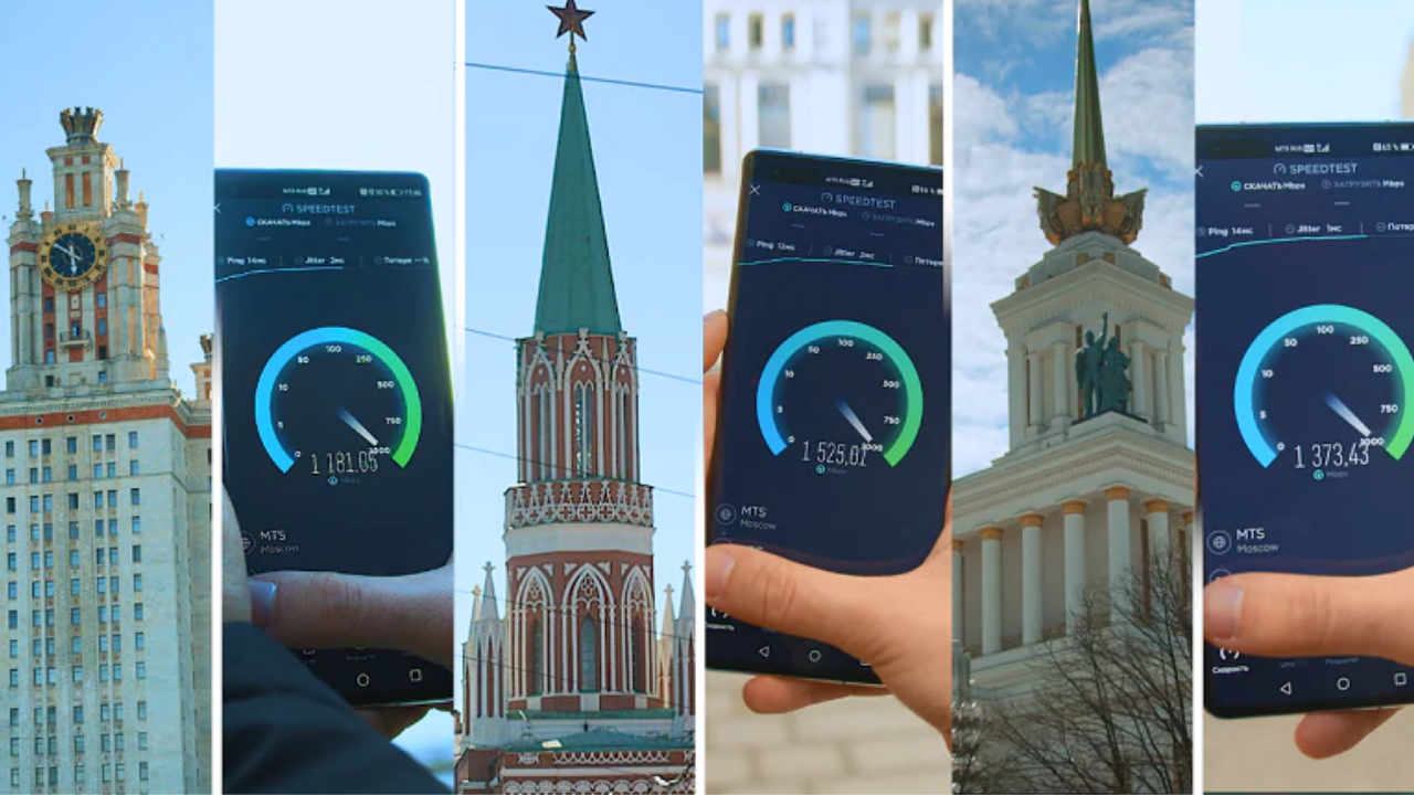 5G networks in Moscow