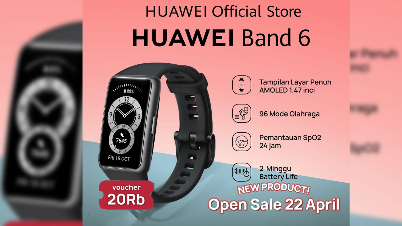 Huawei Band 6 Indonesia Deal