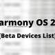Huawei HarmonyOS 2.0 developer Beta