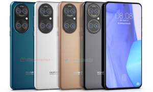 Huawei P50 fresh renders