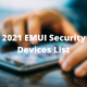 March 2021 security patch device list