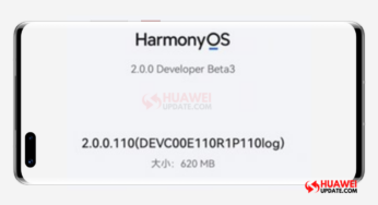 Huawei HarmonyOS 2.0 DB3 version 2.0.0.110 brings system and display optimization