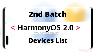 HarmonyOS 2.0 beta 2nd batch