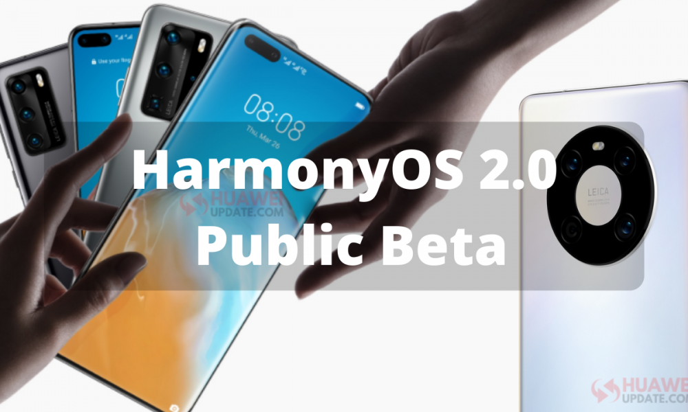 HarmonyOS 2.0 public beta - Mate 40 and P40