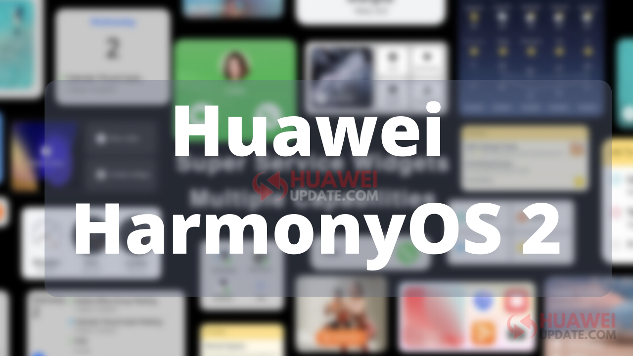 Huawei HarmonyOS 2 feature