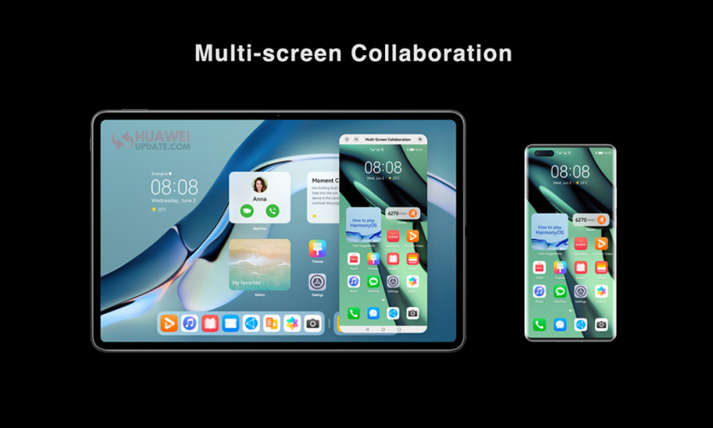 Huawei Multi Screen Collaboration HarmonyOS