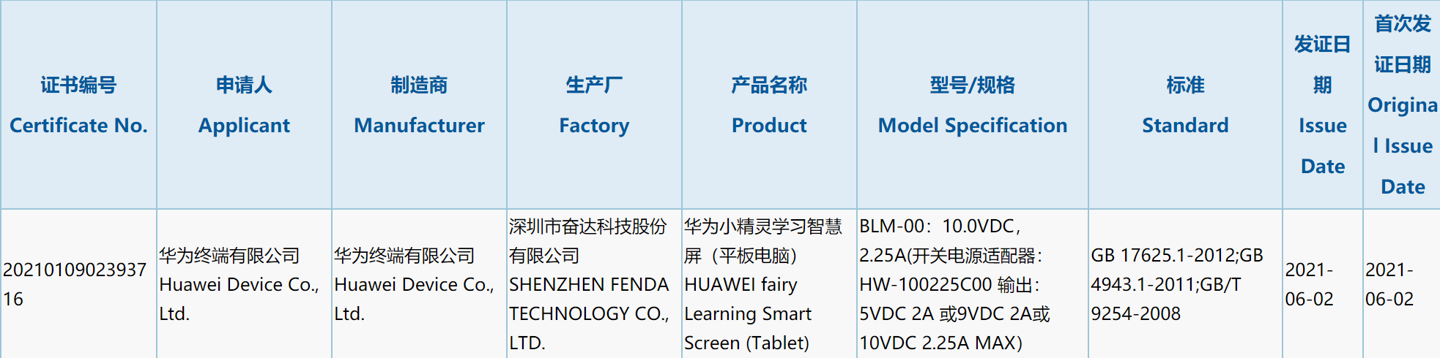 Huawei elf learning smart screen