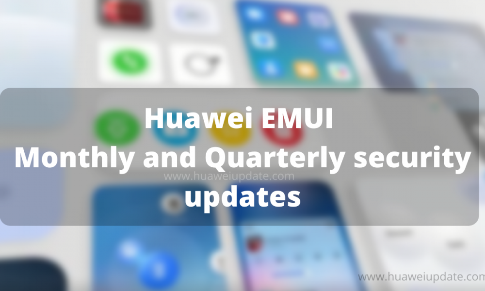 Security updates EMUI-HU