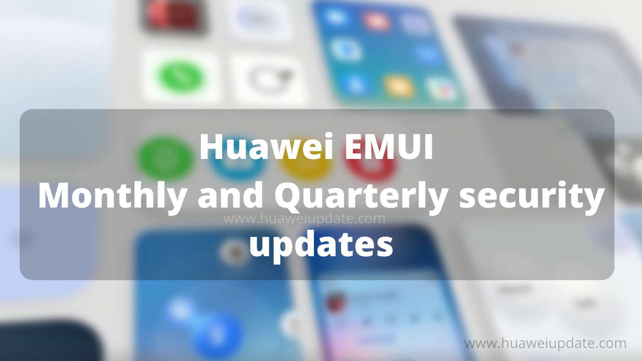 Security updates EMUI-HU