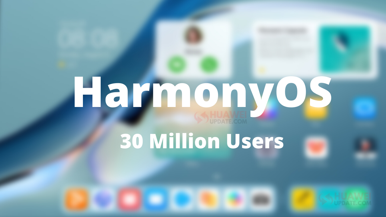 HarmonyOS 2.0 users have reached 30 million (1)