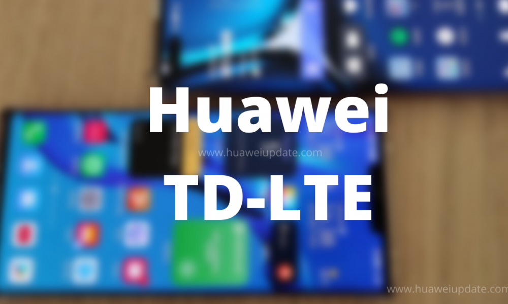 Huawei TD-LTE