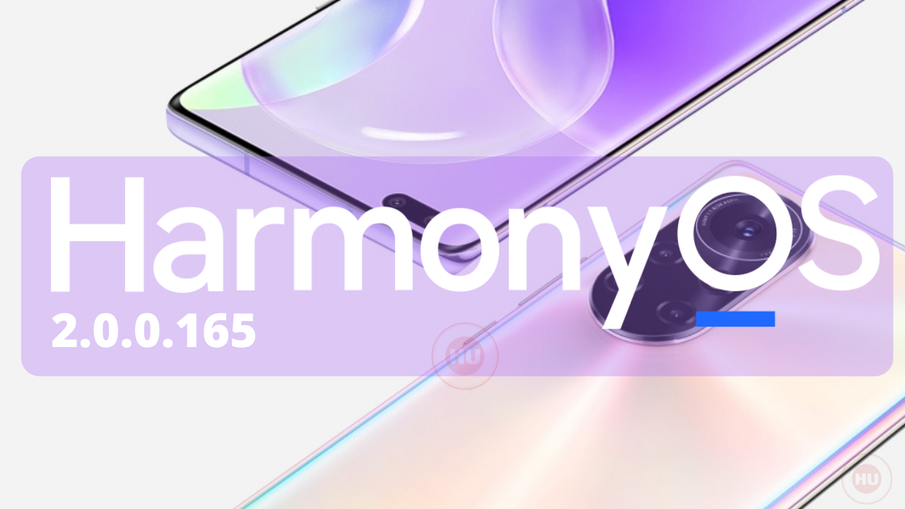 HarmonyOS 2.0.0.165