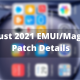Huawei August 2021 security patch