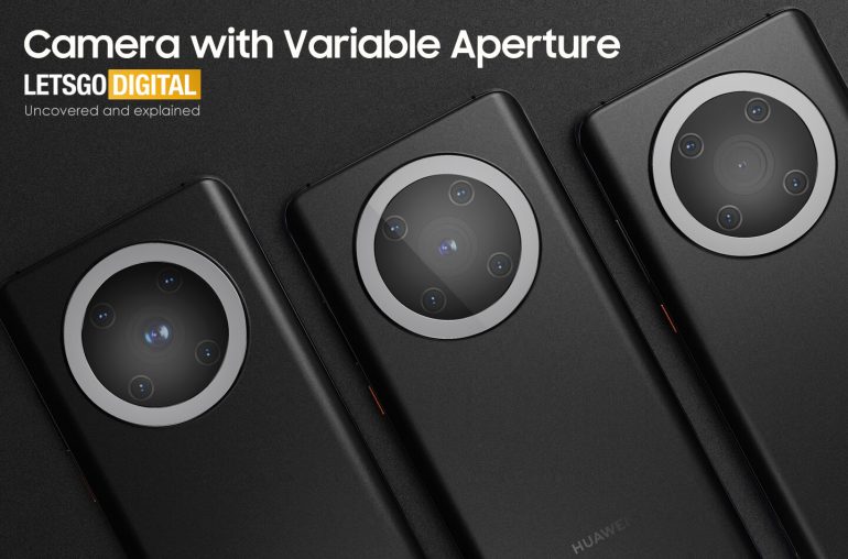 Huawei Camera with variable aperture