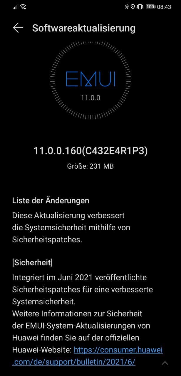 Huawei Mate 20 HMA-L29 11.0.0.160