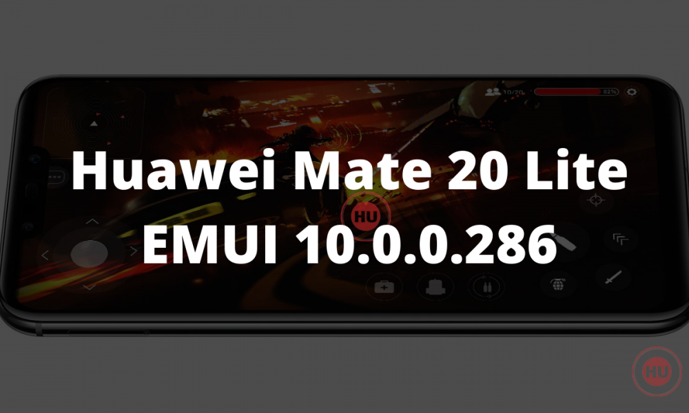 Huawei Mate 20 Lite EMUI 10.0.0.286