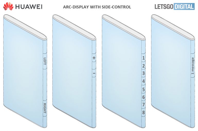 Huawei Mate 50 with Arc display concept image 1- LetsGoDigital