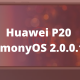 Huawei P20 HarmonyOS 2.0.0.165