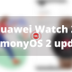 Huawei Watch 3 HarmonyOS 2 update