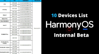 HarmonyOS 2 internal beta recruitment starts for Huawei Mate 9, P10, and other 8 devices