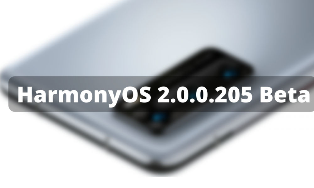 HarmonyOS 2.0.0.205 beta