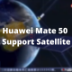 Huawei Mate 50 May Support Satellite SMS