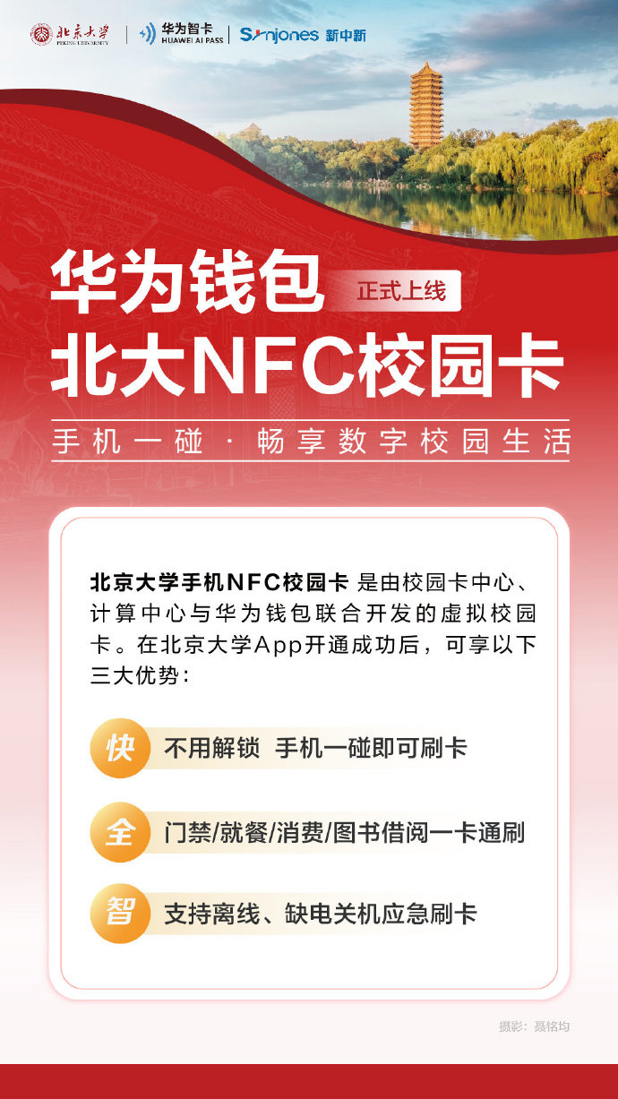 Peking University NFC campus card