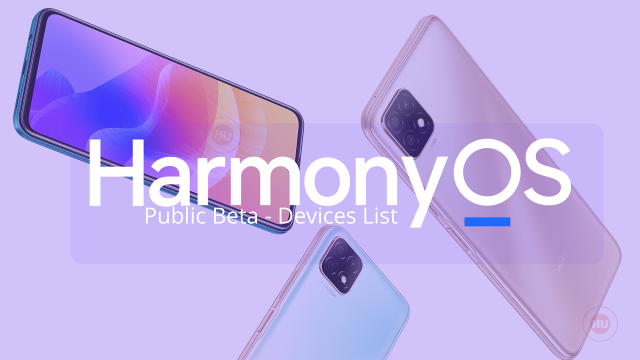 9 HarmonyOS 2 public beta testing devices