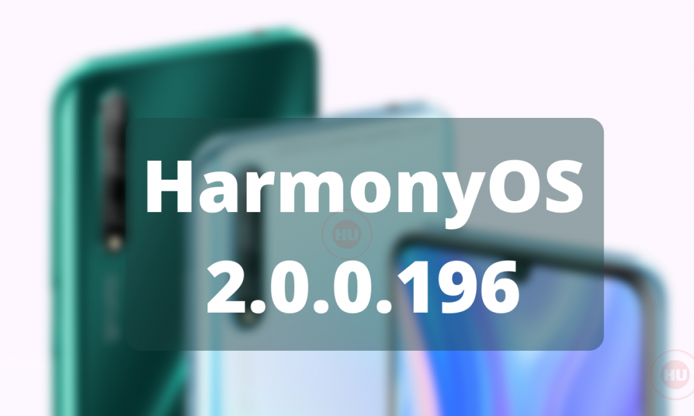 HarmonyOS 2.0.0.196