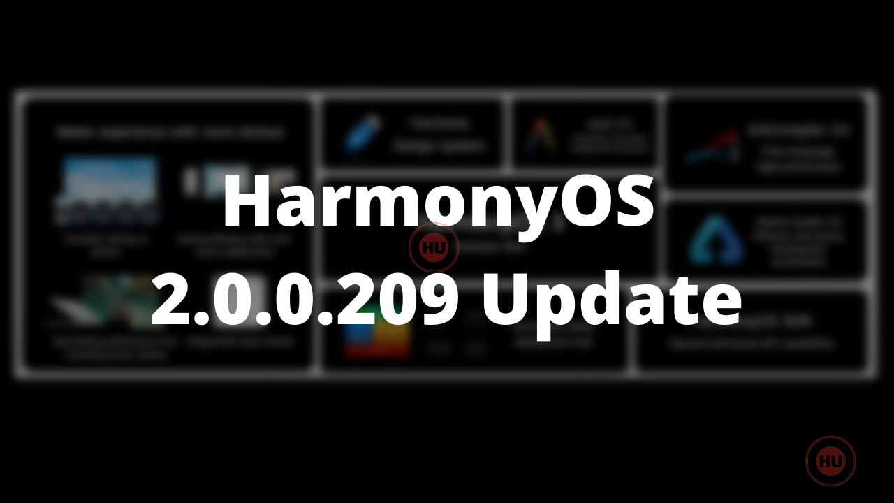 HarmonyOS 2.0.0.209 Update