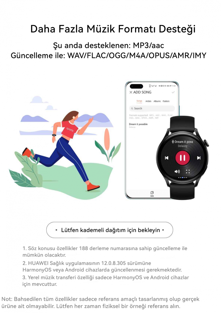 Huawei Watch 3 Series Version 188 update image 4