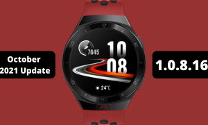 Huawei Watch GT 2e October 2021 Software update